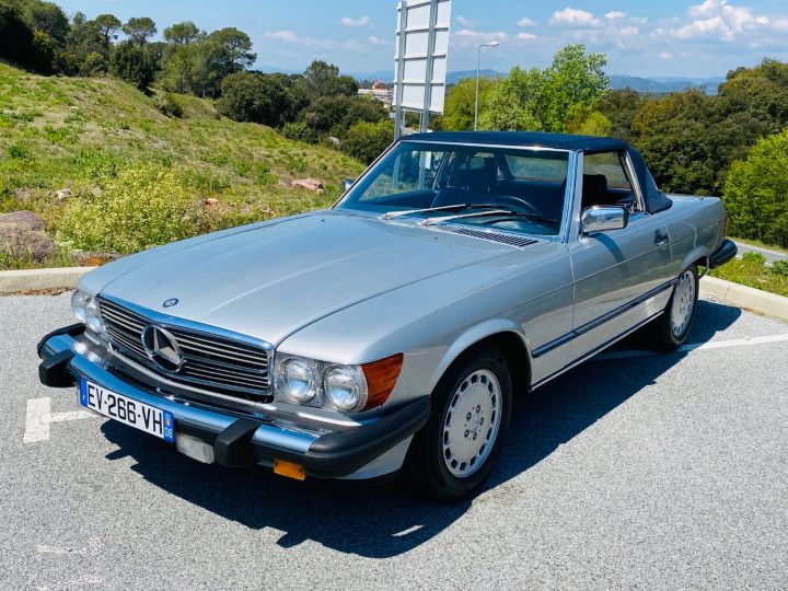 Mercedes SL 560 V8 CABRIOLET Argent Metallise - 6