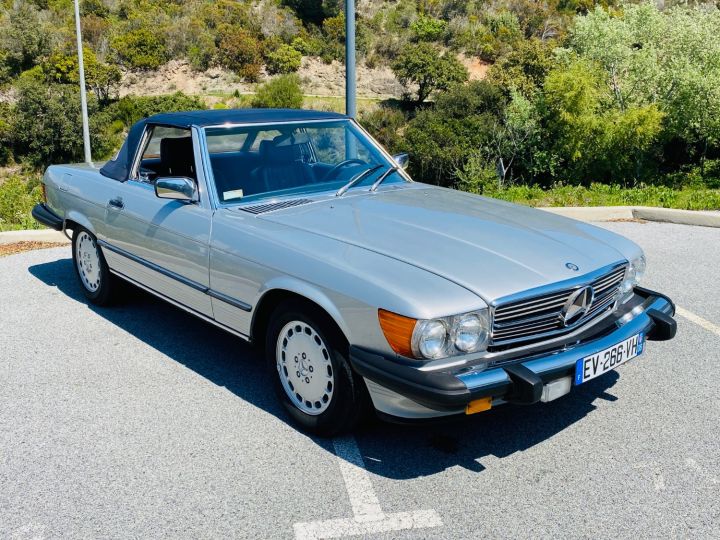 Mercedes SL 560 V8 CABRIOLET Argent Metallise - 7