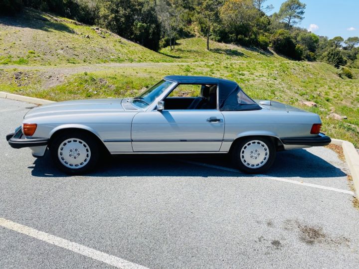 Mercedes SL 560 V8 CABRIOLET Argent Metallise - 8