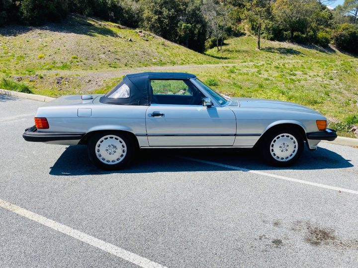 Mercedes SL 560 V8 CABRIOLET Argent Metallise - 12