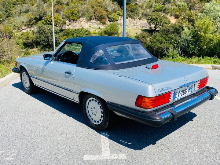 Mercedes SL 560 V8 CABRIOLET Argent Metallise - 14