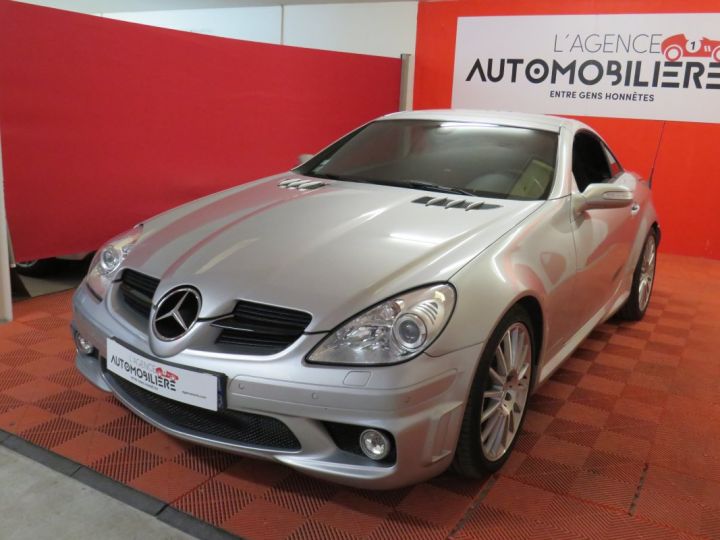 Mercedes SLK 55 AMG 5.4 i V8 24V 7G-Tronic 360 cv Gris - 1