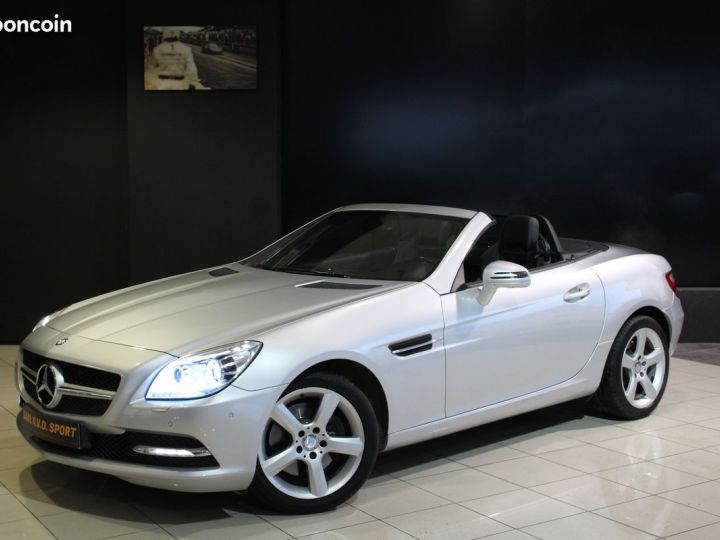 Mercedes SLK Classe MERCEDES III 250 BLUEEFFICIENCY 7G-TRONIC Garantie 12M P&MO Gris - 1