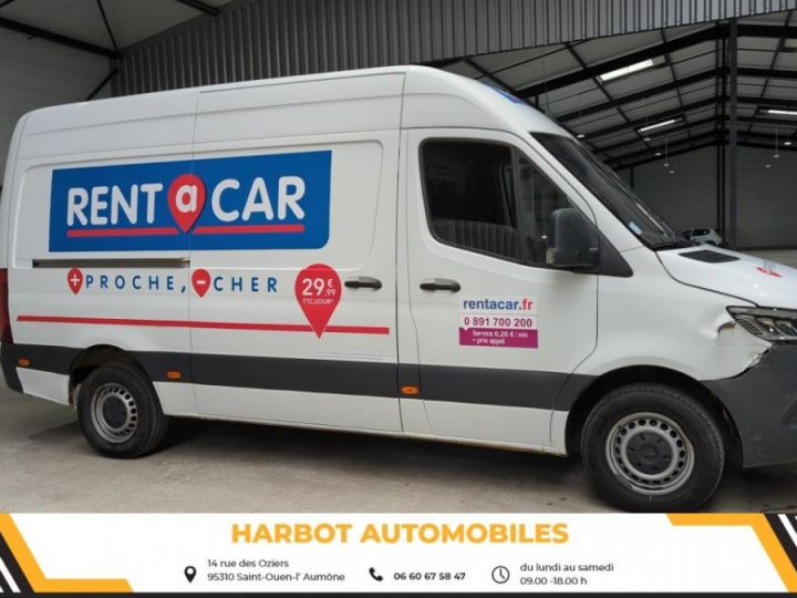 Mercedes Sprinter fourgon 315 cdi 37 3.5t rwd pro Blanc arctique - 1