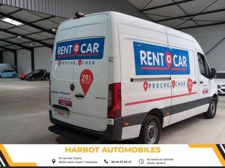 Mercedes Sprinter fourgon 315 cdi 37 3.5t rwd pro Blanc arctique - 4