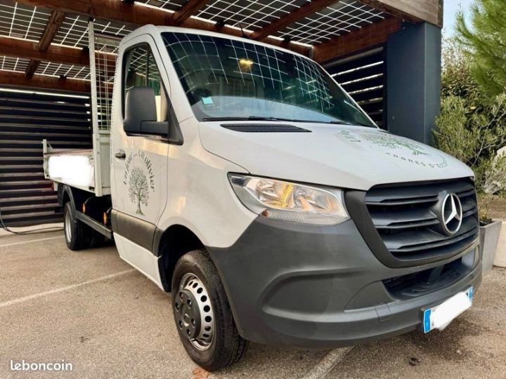 Mercedes Sprinter Mercedes benz benne 516 cdi 163 ch 3t5 propulsion lourd tva récupérable Blanc - 2