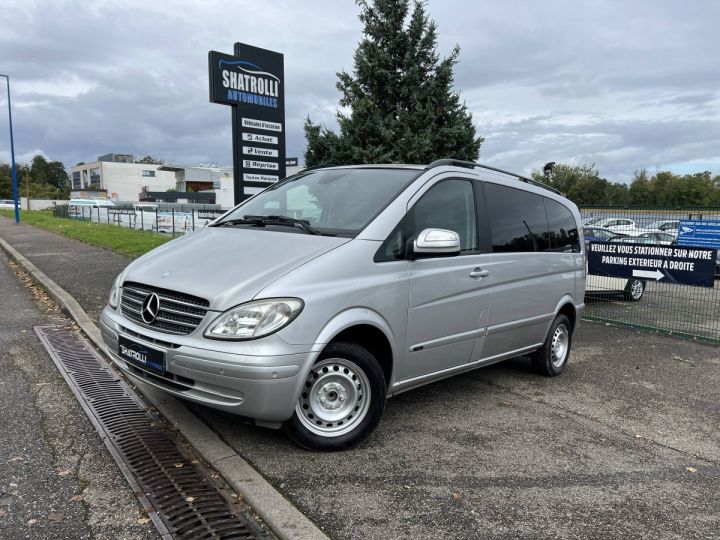 Mercedes Viano 2.0 CDI 116ch BV6 Trend 7Places Clim Régulateur TVA20% 12,500€ H.T. GRIS CLAIR - 1