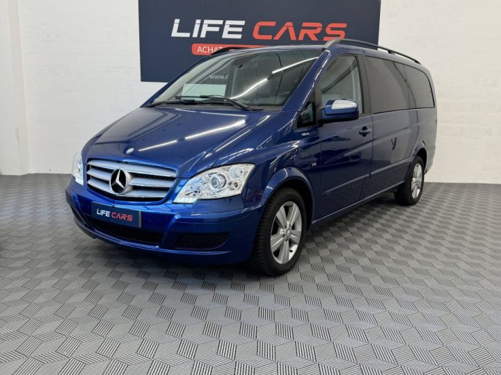 Mercedes Viano 3.0 CDI 225ch 1ère main Boite automatique Ambiente Long 8 places entretien mercedes complet BLEU - 4