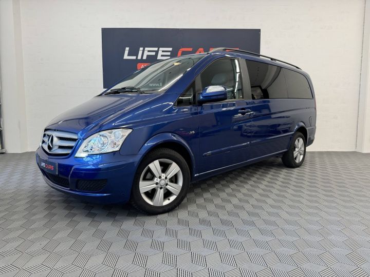 Mercedes Viano 3.0 CDI 225ch 1ère main Boite automatique Ambiente Long 8 places entretien mercedes complet BLEU - 5