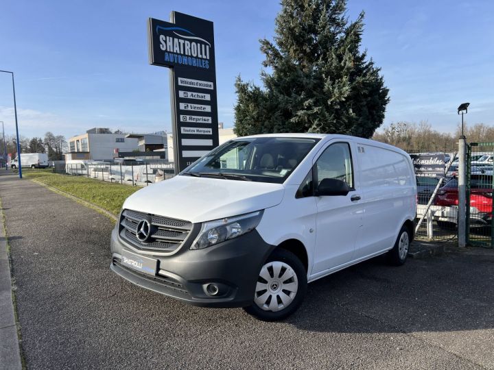 Mercedes Vito III 114 2.2 CDI 136ch 3Places 1erMain GPS Caméra 10,750€ H.T. BLANC - 1