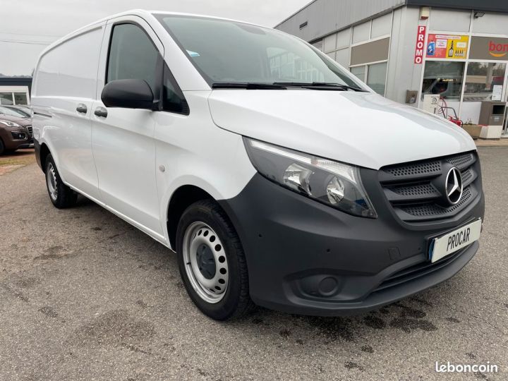 Mercedes Vito Mercedes 114 cdi 136 ch long first rwd bva9 tva Blanc - 2