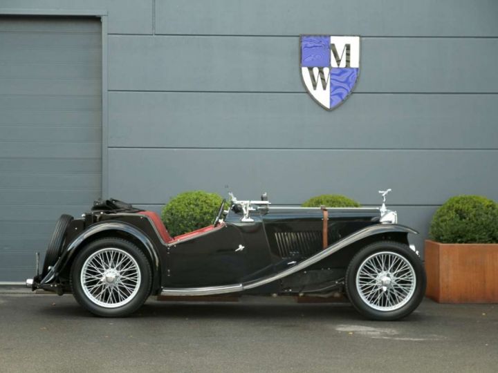 MG Midget TA Noir - 3