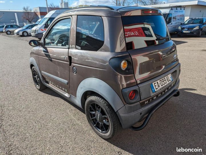 Microcar MGO M.Go Microcar, highlalnd sans permis, 40000 km, camera Marron - 3