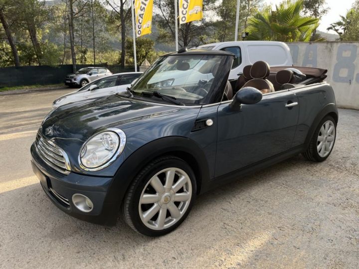 Mini Cabrio Cabriolet 1.6i - 120   CABRIOLET Cooper  PACK CHILI BLEU FONCE - 3