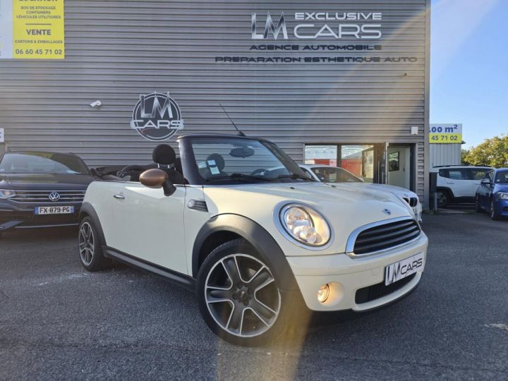 Mini Cabrio Cabriolet 1.6i - 98 R57 LCI CABRIOLET One PHASE 2 BEIGE CLAIR - 1