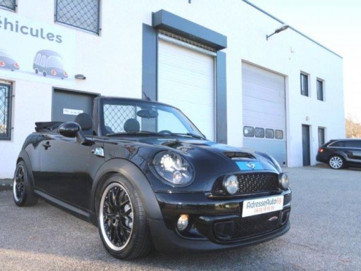 Mini Cabrio CABRIOLET JOHN COOPER WORKS 211cv BVA     Essence NOIR - 1