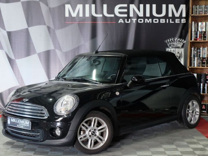 Mini Cabrio COOPER 122CH PACK CHILI Noir - 1