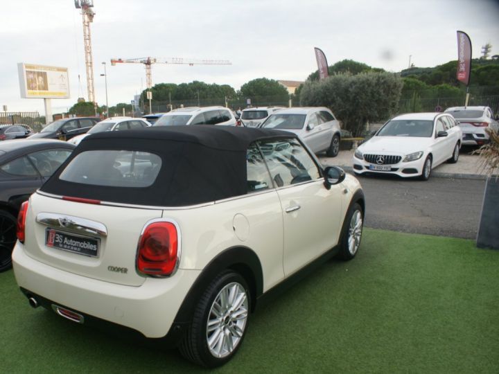 Mini Cabrio COOPER 136CH RED HOT CHILI BVA Blanc - 4