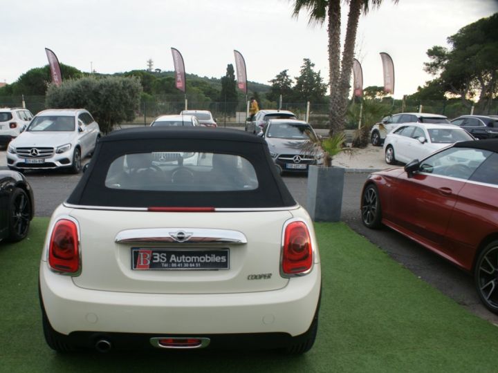 Mini Cabrio COOPER 136CH RED HOT CHILI BVA Blanc - 5