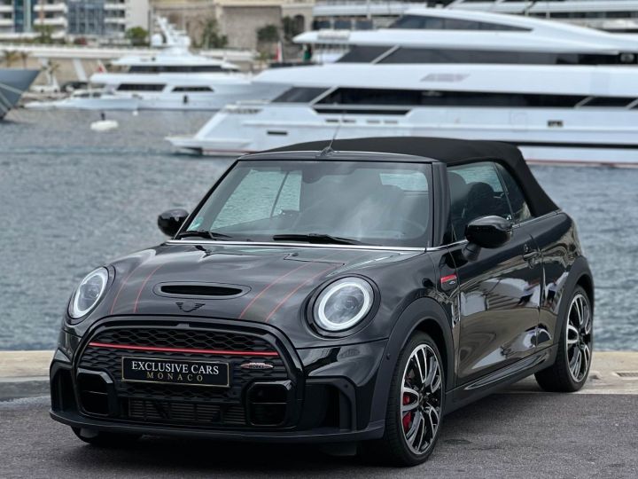 Mini Cabrio F57 LCI JOHN COOPER WORKS JCW BVA8 231 CV - MONACO Noir Metal - 1