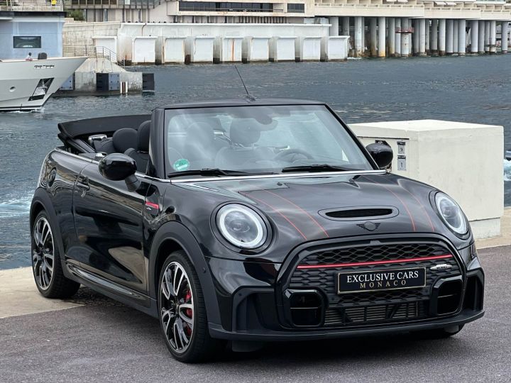 Mini Cabrio F57 LCI JOHN COOPER WORKS JCW BVA8 231 CV - MONACO Noir Metal - 4