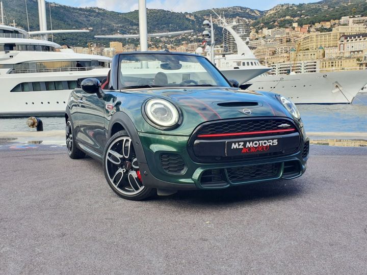 Mini Cabrio JOHN COOPER WORKS JCW ULTIMATE 231 CV BVA8 British Racing Green Métal Vendu - 7