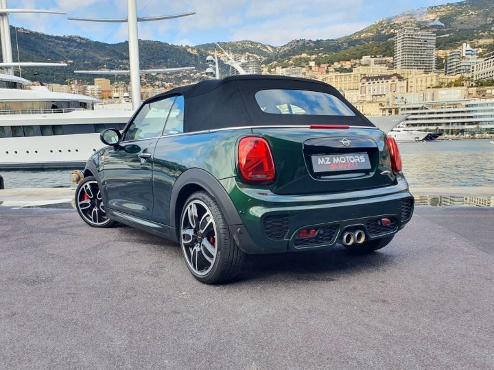 Mini Cabrio JOHN COOPER WORKS JCW ULTIMATE 231 CV BVA8 British Racing Green Métal Vendu - 13