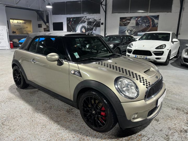 Mini Cabrio MINI CABRIOLET JCW 1.6 211CV BVM / R57 / CHILI /SUPERBE Sparkling Silver Metallic - 8