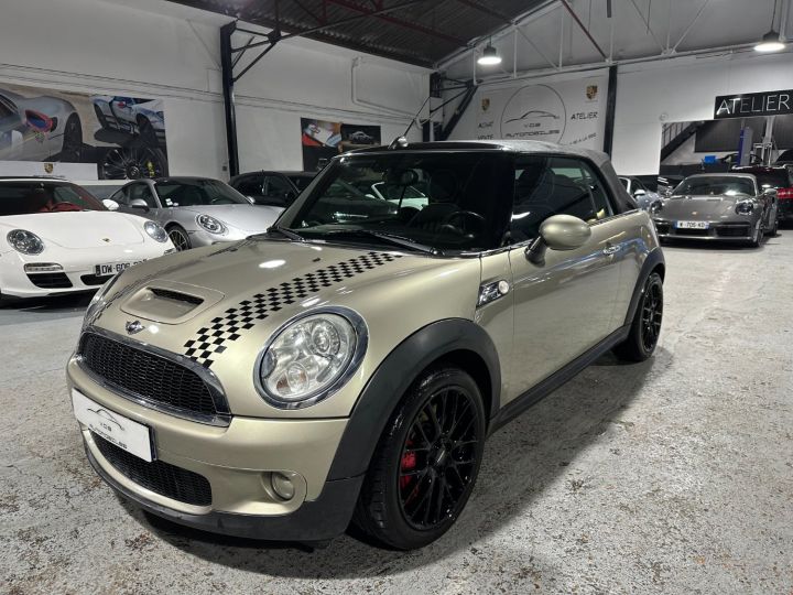 Mini Cabrio MINI CABRIOLET JCW 1.6 211CV BVM / R57 / CHILI /SUPERBE Sparkling Silver Metallic - 12