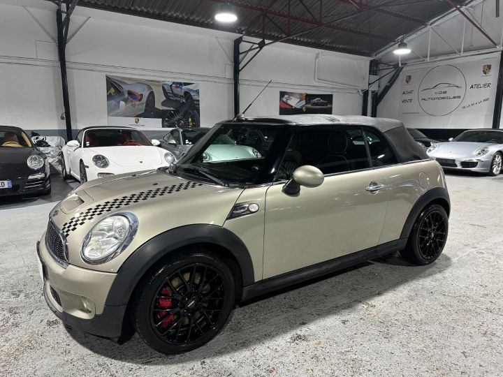 Mini Cabrio MINI CABRIOLET JCW 1.6 211CV BVM / R57 / CHILI /SUPERBE Sparkling Silver Metallic - 13