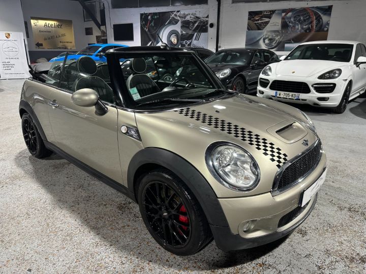 Mini Cabrio MINI CABRIOLET JCW 1.6 211CV BVM / R57 / CHILI /SUPERBE Sparkling Silver Metallic - 22