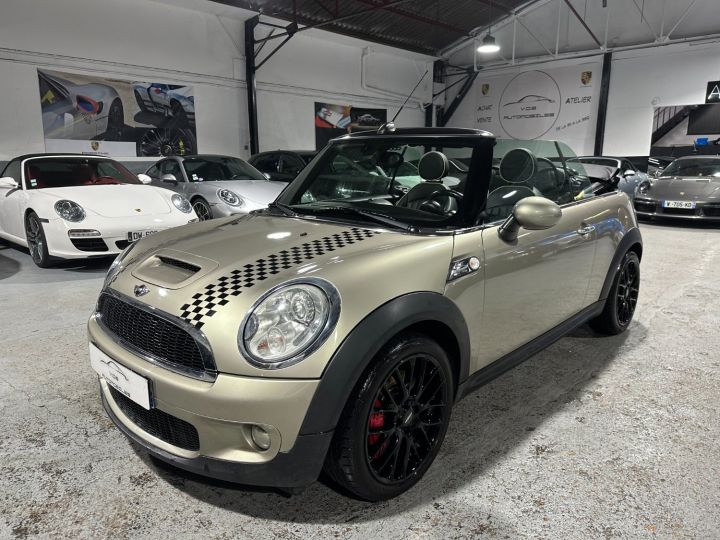 Mini Cabrio MINI CABRIOLET JCW 1.6 211CV BVM / R57 / CHILI /SUPERBE Sparkling Silver Metallic - 1