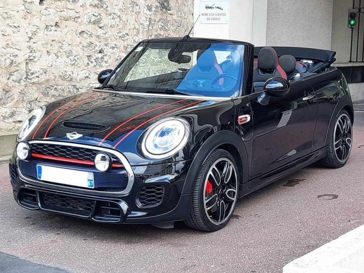 Mini Cabrio Mini cabriolet JCW 231ch BVA6 NOIR - 1