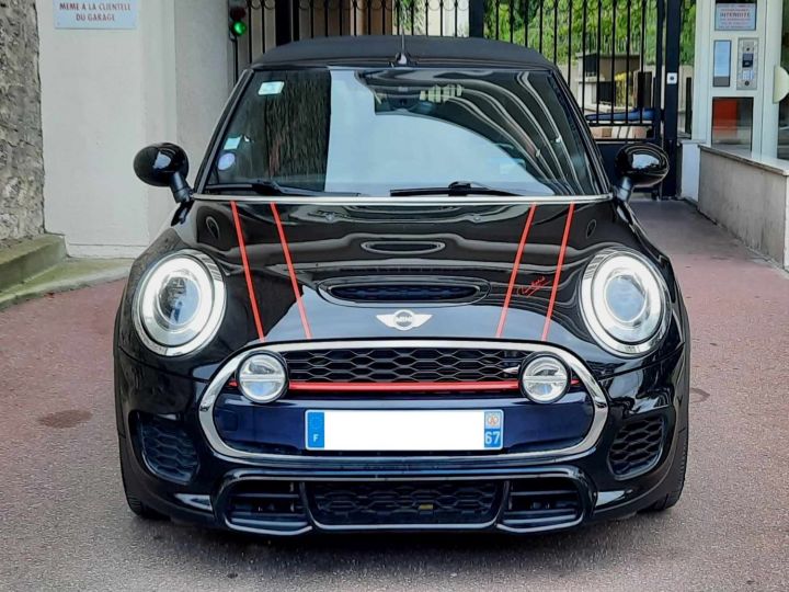 Mini Cabrio Mini cabriolet JCW 231ch BVA6 NOIR - 2