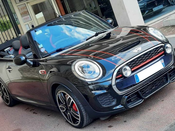 Mini Cabrio Mini cabriolet JCW 231ch BVA6 NOIR - 3