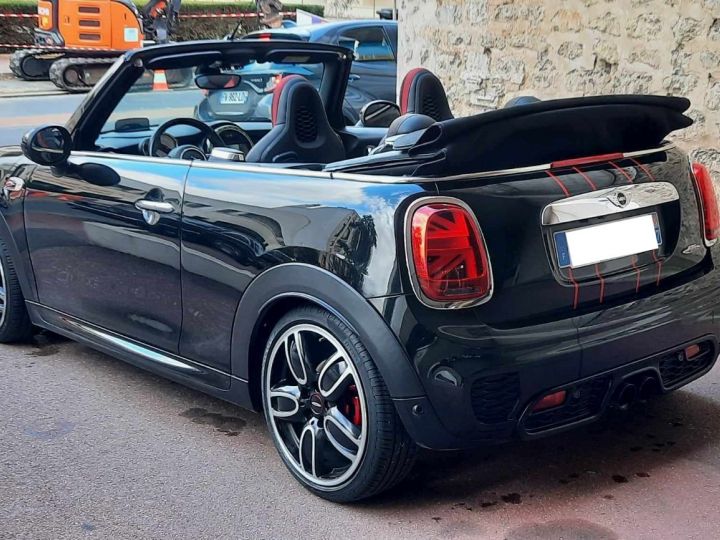 Mini Cabrio Mini cabriolet JCW 231ch BVA6 NOIR - 5