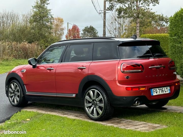 Mini Clubman III (2) 2.0 COOPER D 150 CANONBURY BVA8 06-2020 Origine France 64900kms Toit ouvrant Tête haute Caméra Accès confort Sièges cuir... Rouge - 2