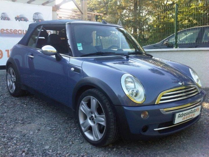 Mini Cooper 1.6 115CV CABRIOLET     Essence BLEU LAVANDE - 1