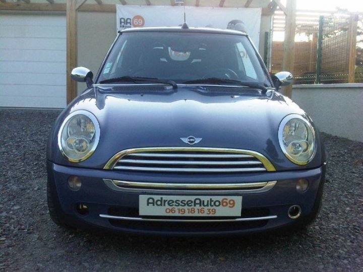 Mini Cooper 1.6 115CV CABRIOLET     Essence BLEU LAVANDE - 2