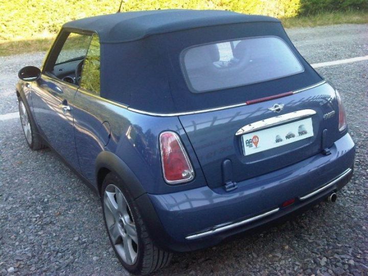 Mini Cooper 1.6 115CV CABRIOLET     Essence BLEU LAVANDE - 9