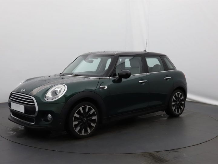 Mini Cooper 5 PORTES 136CH CHILI II BVA/ CREDIT / CRITAIR 1/ GPS/ CUIR BLANC/ Vert F - 1