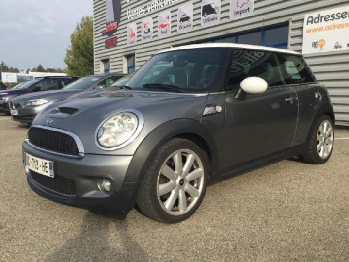 Mini Cooper S 1.6 16V 175CV PACK HOT SPICE     Essence GRIS METAL - 3