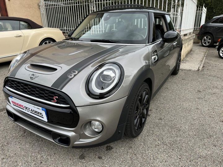 Mini Cooper S 2.0 192 EDITION 60 YEARS Gris - 4