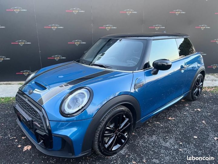 Mini Cooper S Edition JCW 178CH BVA GARANTIE 36 MOIS CONSTRUCTEUR Bleu - 3