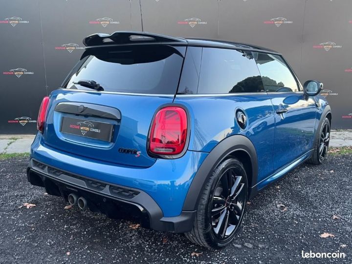 Mini Cooper S Edition JCW 178CH BVA GARANTIE 36 MOIS CONSTRUCTEUR Bleu - 5