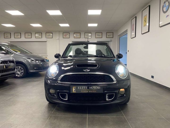 Mini Cooper SD Cabrio Cabriolet 2.0 D S DPF- 1erMAIN-CARNET-NAVI-CLIM Noir Métallisé - 2