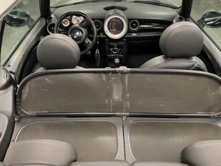 Mini Cooper SD Cabrio Cabriolet 2.0 D S DPF- 1erMAIN-CARNET-NAVI-CLIM Noir Métallisé - 9