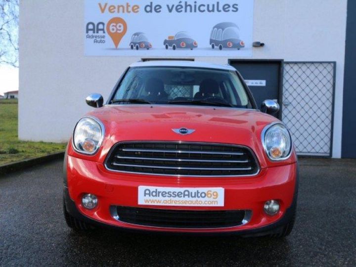 Mini Countryman COOPER 122cv BVA      Essence ROUGE TOIT BLANC - 2