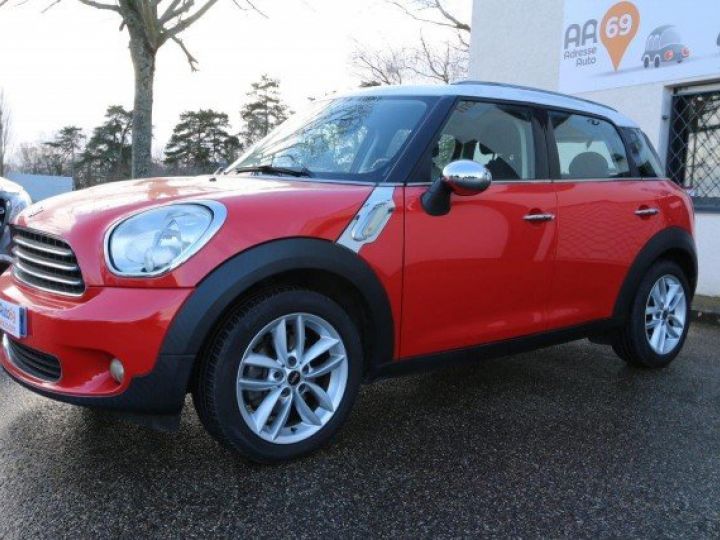 Mini Countryman COOPER 122cv BVA      Essence ROUGE TOIT BLANC - 4