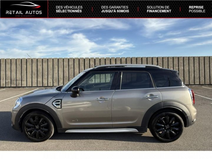 Mini Countryman Cooper ALL4 136ch Red Hot Chili BVA GRIS CLAIR - 2